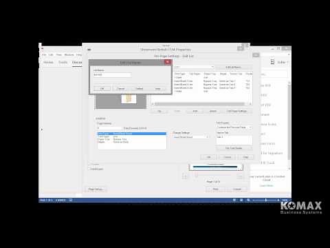 Bizhub Tab Printing Setup