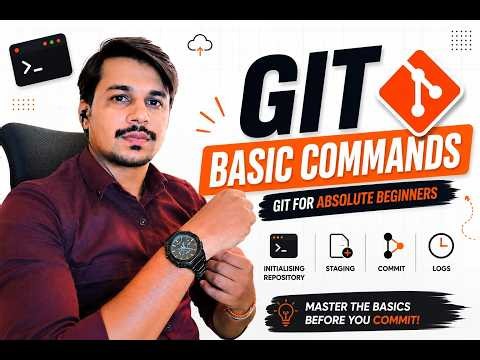 Learn Git Basics in 20 Minutes — Here’s Everything You Need | First Repo, Tracking & Commits