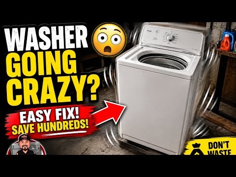 Before You Buy A New Washer, Watch This Spin Cycle Fix! 😳🌀