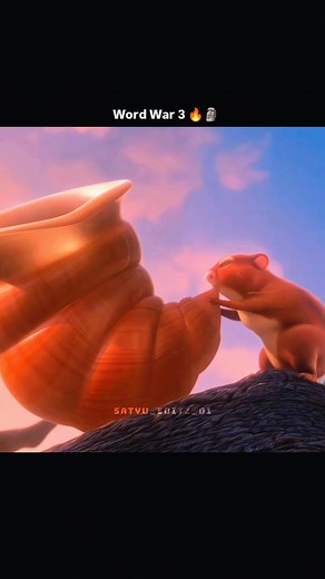 MotionXverse on Instagram: "Ice Age: Continental Drift (2012) | Never underestimate the little guy! 🐹🐚💀 Captain Gutt and his pirate crew think they've won the war. They are laughing at what looks like a harmless, fluffy little creature trying to blow a battle horn. The first attempt is just a pathetic squeak that barely scares a fly. But the laughter stops real quick. The little guy takes a deep breath and blows the horn again, and suddenly, the sun is blocked out by a massive army rising ove