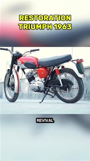 THE RESTORATION OF TRIUMPH 1963 | FROM RUST TO LEGEND #shortvideo