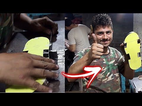 how to make clicker die | leather clicker press | hand clicker die | leathercraft | amazing work |