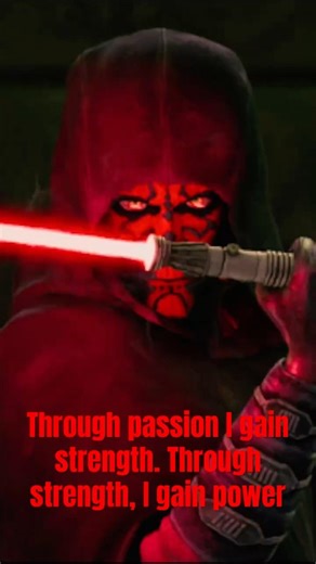 Sam Witwer’s Characters reciting the Sith Code! #starwars #darthmaul #starkiller #palpatine #mortis