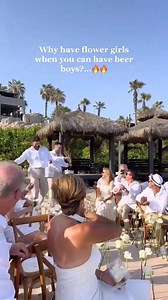 We are absolutely LIVING for the beer boys. 🎉🤣 Cheers! 🍻 🎥 TikTok: @BTSEventManagement @WeddingWire on TikTok | WeddingWire