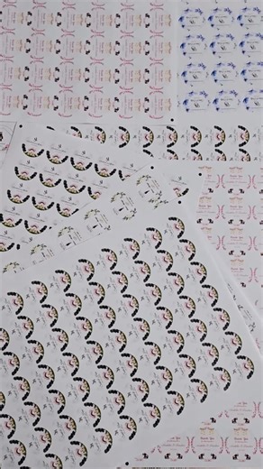 Sticker Designs & Print For Wedding & Business Branding #wedding #design #sticker #2026