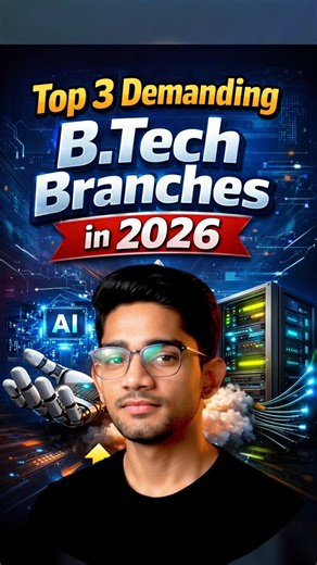 Top 3 BTech Branches in 2026 🔥 | Highest Jobs & Salary Packages 💰