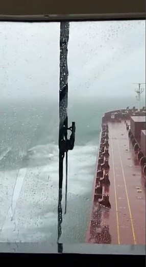 Cargo Ship Battling Heavy Swells and Stormy Seas | Maritime Life