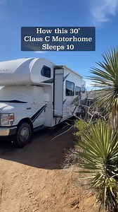 10?! Yes! This RV sleeps TEN people!! Come check out how our 30’ Thor Daybreak 30DB sleeps 10 people! How many people does your RV sleep? | Wandering Routes