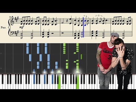 twenty one pilots: Polarize - Piano Tutorial + Sheets