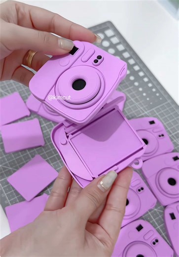 3D Printing Purple Polaroid Keychains: A Guide