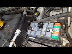 2005 Chevy Equinox AC Fuse and Relay