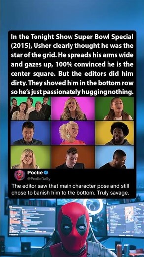 In The Tonight Show 2015 hilarious editing fail