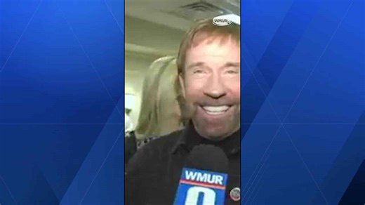 2007 video: Chuck Norris cracks 'Chuck Norris' joke in New Hampshire