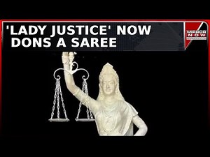 Lady Justice Statue Changed, 'Blindfold' Of Statue Removed; Constitution In Place Of Sword | Watch