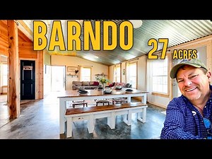 Look INSIDE a Barndominium!