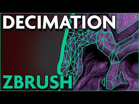 Decimation Master Zbrush!