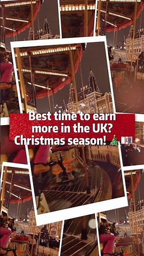 Best Time to Earn More in the UK 🎄💷 | Christmas Part-Time Jobs for Students #christmasjobs #ukjobs