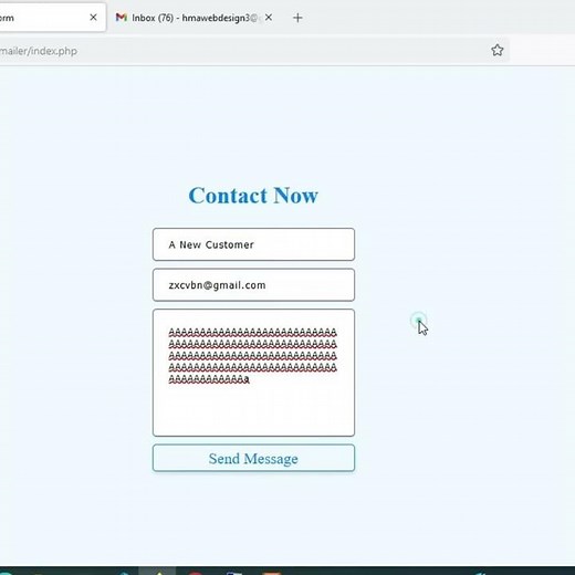 How to Receive Email from HTML Form Using PHP #phpmailer #php