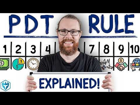 Pattern Day Trader Rule EXPLAINED (And How to Get Around it)