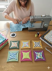 There’s something special about handmade ✨ These fabric coasters are carefully sewn one by one, bringing warmth, color, and coziness to everyday moments ☕🌿 Perfect for coffee breaks, tea time, or adding a handmade touch to your home. Each stitch reflects patience, creativity, and love 🧵 🧵 Handmade with care 🎁 A thoughtful gift idea 🏡 Cozy & aesthetic home decor 🌍 Inspired by the global handmade spirit Save it 🤍 Share it 🔁 Let handmade shine ✨ #Handmade #HandmadeHomeDecor #FabricCoasters 