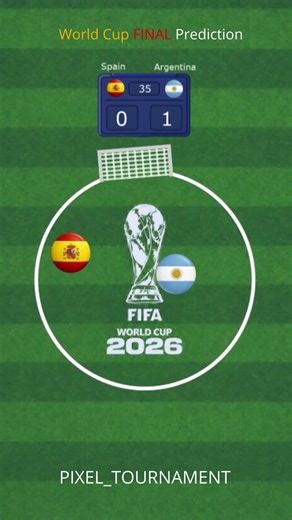 SPAIN VS ARGENTINA - WORLD CUP 2026 FINAL Prediction 🔥⚽ #worldcup #fifaworldcup2026