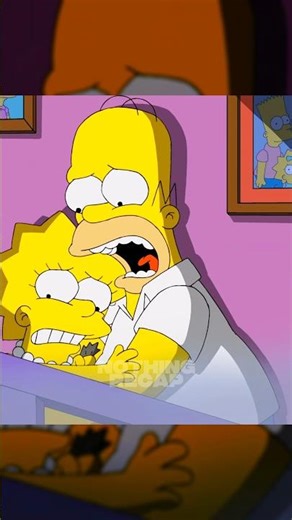 HOMER RUNS FROM HALLOWEEN INVADERS!? #simpsons