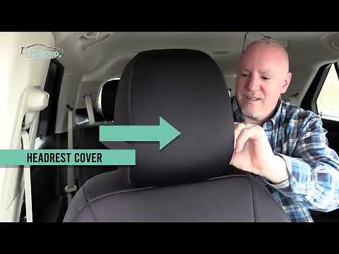 How to Install Car Seat Covers for 2020-2022 Ford Explorer Base - FH Group Neoprene Custom Covers