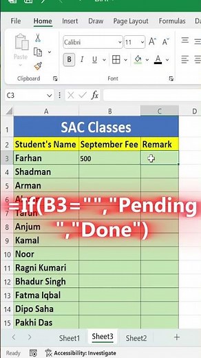 MIND-BLOWING MS Excel Trick for Tracking Done and Pending