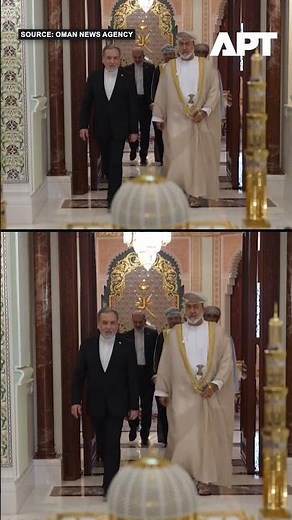 WATCH: Iran FM Abbas Araghchi Meets Oman Sultan in Muscat | APT