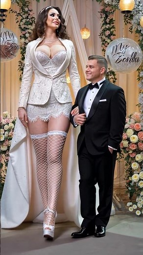 AI World's Tallest Woman Gets Married - An Unforgettable Love Story - Tall Girlfriend