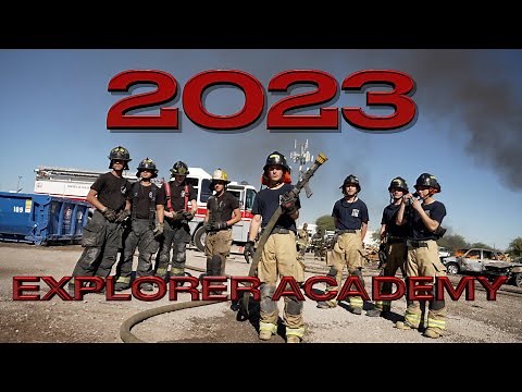 2023 Explorer academy with the North Las Vegas Fire Department