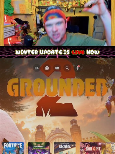 Grounded 2's Winter Update Is LIVE ❄️ Here’s How to Join! #groundedgame #grounded2 #FYP
