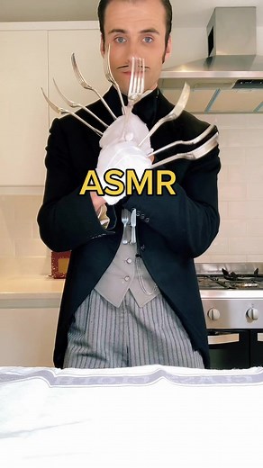 ASMR Silver Polishing with Humphry the Butler