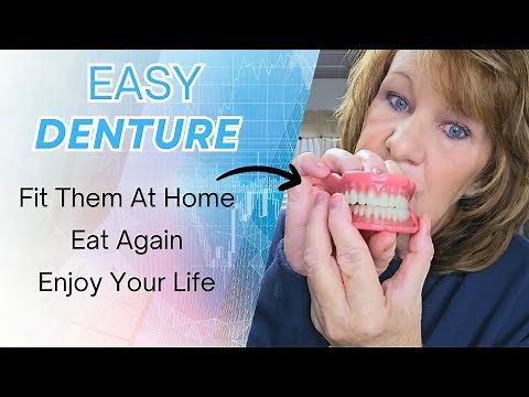 Affordable Immediate Denture From Home with EASY DENTURE
