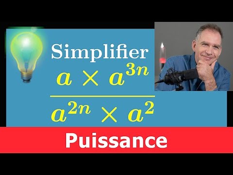 Powers ♦ Knowing how to calculate with powers ♦ Very classic exercise ♦ Second year mathematics