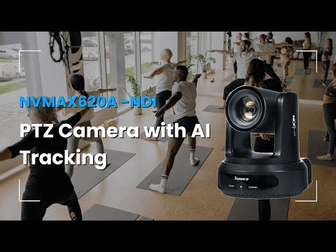 AI Auto-Tracking PTZ Camera | 20X Optical Zoom 1080P 60FPS | IP HDMI USB 3.0 SDI #NVMAX620AN