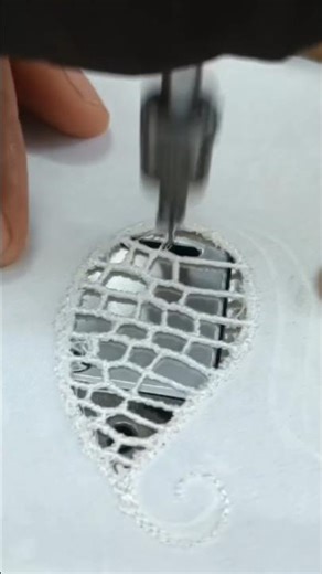 The Art of Cutwork | Transforming Fabric Machine Embroidery | मशीन कढ़ाई से कपड़े में नया रूप