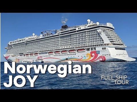 Norwegian Joy Ship Tour • Full Deck-by-Deck Walkthrough + Vibe Beach Club & Observation Lounge