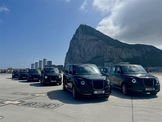 Taxi! London’s iconic black cabs arrive on the Rock
