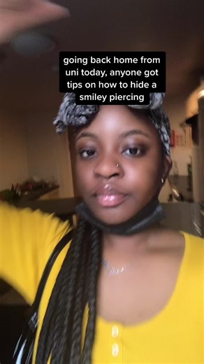 How to Hide a Smiley Piercing with Tips from Uni Students
