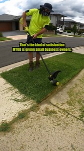 Lawns are done and the books are balanced for EOFY thanks to MYOB - so satisfying! Use code MYOB-90 to score 90% off annual plans for a limited time only! #EOFY #SoleTrader #SmallBusiness #WorkAdmin #Satisfied | MYOB
