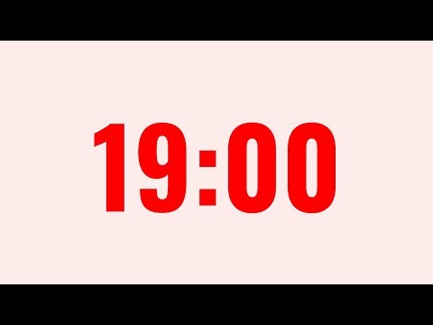 19 Minute Timer
