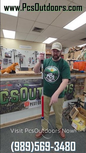 Master the 36" Ketch-All Pole: Snare & Release Animals Like a Pro! 🐾Catch Pole at PcsOutdoors