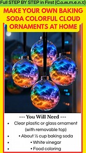 14K views · 78 reactions | Make Your Own Baking Soda Colorful Cloud...