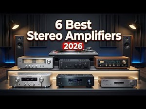 Top 6 Best Stereo Amplifiers for Powerful & Clean Sound