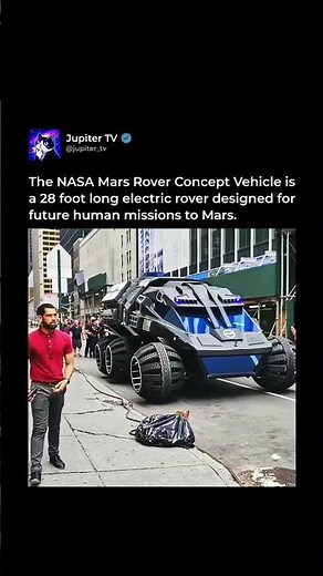 NASA’s Futuristic Mars Rover 😳