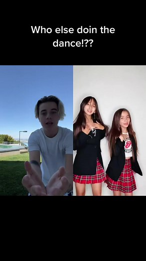 #duet with @ksisterslove EVERYONE WHO DOES THE DANCE TAG ME ❤️ #gavinmagnus