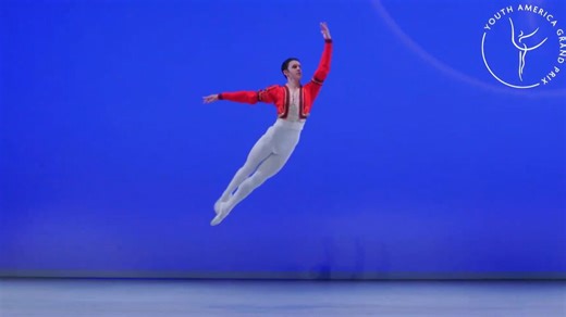 芭蕾《帕基塔》男变奏 Liam Geoffroy 15岁 YAGP2025 成年组前12