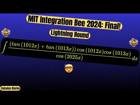 This MIT Integration Bee Final Problem Will Blow Your Mind