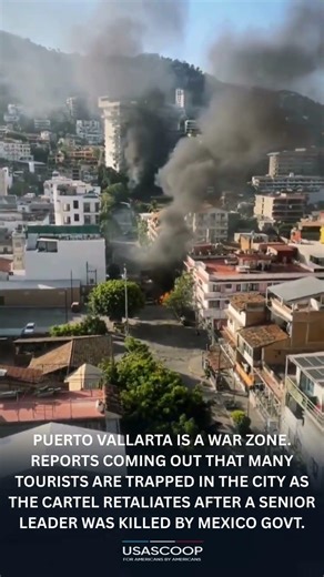 Code Red in Puerto Vallarta After Cartel Violence 🚨 | USA Scoop